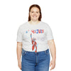 Statue of Liberty Home of the Brave and Free 4th of July Short Sleeve T-Shirt