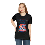 Land of the Free Home of the Brave Bears and Trucks 4th of July Short Sleeve T-Shirt