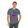 Let Freedom Ring! Red, White and Blue Eagle 4th of July Short Sleeve T-Shirt