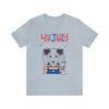 Super Cute and Patriotic on the 4th of July Short Sleeve T-Shirt