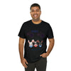 Adorable Patriotic Bunnies Celebrating the 4th of July Short Sleeve T-Shirt