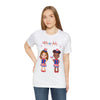 Celebrate With Us Patriotic Girls 4th of July Short Sleeve T-Shirt