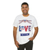 4th of July Love Short Sleeve T-Shirt