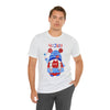 Patriotic Gnome Celebrating the 4th of July Short Sleeve T-Shirt