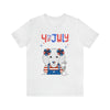 Super Cute and Patriotic on the 4th of July Short Sleeve T-Shirt
