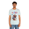 Cool Patriotic Little Bird on the 4th of July Short Sleeve T-Shirt