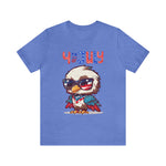 4th of July Little Cool Patriotic Eagle 4th of July Short Sleeve T-Shirt