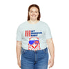 Let Freedom Ring! Red, White and Blue Eagle 4th of July Short Sleeve T-Shirt