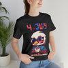 4th of July Little Cool Patriotic Eagle 4th of July Short Sleeve T-Shirt