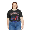 4th of July Love Short Sleeve T-Shirt