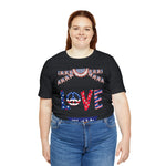 4th of July Love Short Sleeve T-Shirt