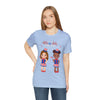 Celebrate With Us Patriotic Girls 4th of July Short Sleeve T-Shirt