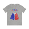 Patriotic Red, White and Blue Sweater T-shirt for the 4th of July Short Sleeve T-Shirt
