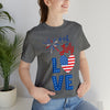 Love of The 4th of July Short Sleeve T-Shirt