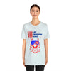 Let Freedom Ring! Red, White and Blue Eagle 4th of July Short Sleeve T-Shirt