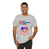 Let Freedom Ring! Red, White and Blue Eagle 4th of July Short Sleeve T-Shirt