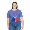 Patriotic Red, White and Blue Sweater T-shirt for the 4th of July Short Sleeve T-Shirt