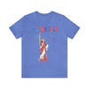 Statue of Liberty Home of the Brave and Free 4th of July Short Sleeve T-Shirt