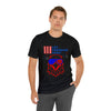Let Freedom Ring! Red, White and Blue Eagle 4th of July Short Sleeve T-Shirt