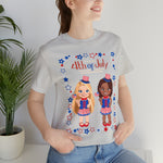 4th of July Patriotic Girls Short Sleeve T-Shirt