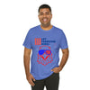 Let Freedom Ring! Red, White and Blue Eagle 4th of July Short Sleeve T-Shirt