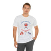 I'm Only Here for the Food and Fireworks 4th of July Short Sleeve T-Shirt