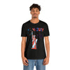 Statue of Liberty Home of the Brave and Free 4th of July Short Sleeve T-Shirt