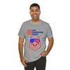 Let Freedom Ring! Red, White and Blue Eagle 4th of July Short Sleeve T-Shirt