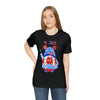 Patriotic Gnome Celebrating the 4th of July Short Sleeve T-Shirt