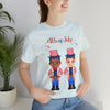 Patriotic and Brave Boys Celebrating 4th of July Short Sleeve T-Shirt