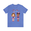 Celebrate With Us Patriotic Girls 4th of July Short Sleeve T-Shirt