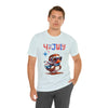 Cool Patriotic Little Bird on the 4th of July Short Sleeve T-Shirt