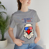 Patriotic and Proud Eagle 4th of July Short Sleeve T-Shirt