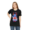 Patriotic Gnome Celebrating the 4th of July Short Sleeve T-Shirt