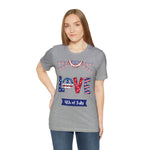 4th of July Love Short Sleeve T-Shirt