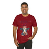 Mother Moo Cow Patriotic 4th of July Short Sleeve T-Shirt