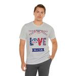 4th of July Love Short Sleeve T-Shirt