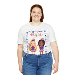 4th of July Patriotic Girls Short Sleeve T-Shirt