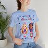 4th of July Patriotic Girls Short Sleeve T-Shirt