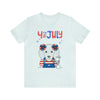 Super Cute and Patriotic on the 4th of July Short Sleeve T-Shirt