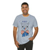 Patriotic Llama Love on the 4th of July Short Sleeve T-Shirt