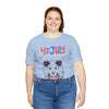 Super Cute and Patriotic on the 4th of July Short Sleeve T-Shirt