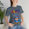 Home is Where the Heart Is Patriotic Eagle 4th of July Short Sleeve T-Shirt
