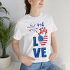 Love of The 4th of July Short Sleeve T-Shirt