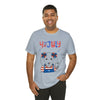 Super Cute and Patriotic on the 4th of July Short Sleeve T-Shirt