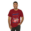 Happy Independence Day Cute Animal Mobile 4th of July Short Sleeve T-Shirt