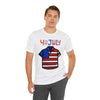 Patriotic Red, White and Blue Casual Shirt 4th of July Short Sleeve T-Shirt