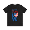 Love of The 4th of July Short Sleeve T-Shirt