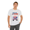 Fired Up for Freedom Gnomes and Trucks 4th of July Short Sleeve T-Shirt