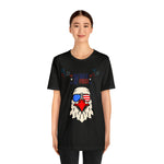 Patriotic and Proud Eagle 4th of July Short Sleeve T-Shirt